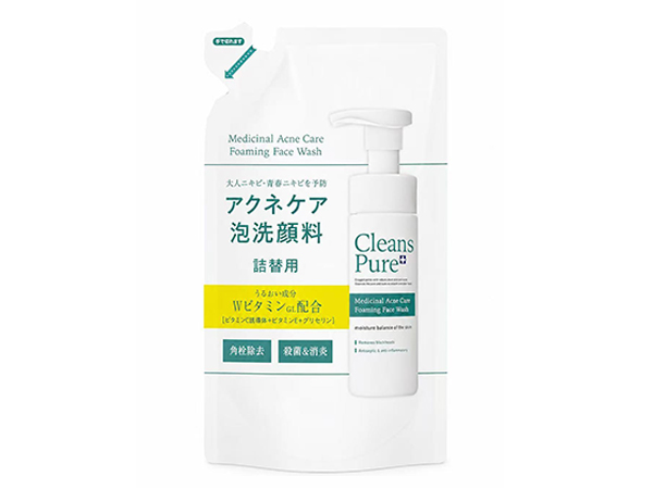 クラシエ クレンズピュア 薬用アクネケア 泡洗顔 詰替 130ml